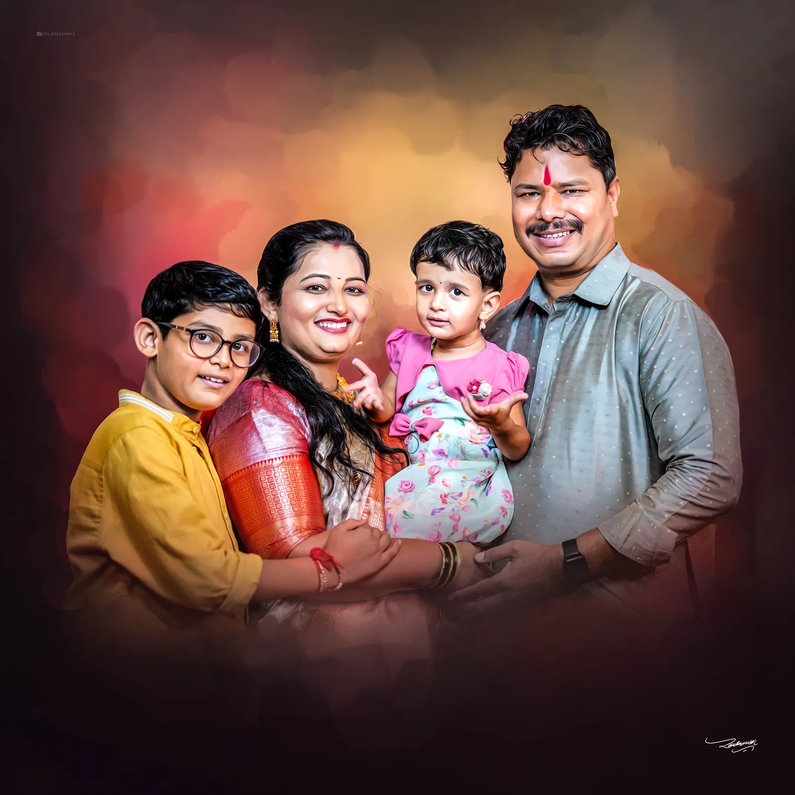 Together Forever Living Room Canvas
